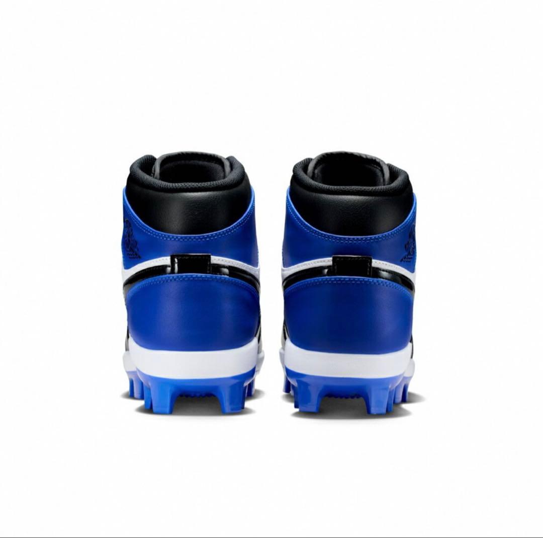 Nike スパイク AIR JORDAN 青/黒/白 ハイカット 26.5
