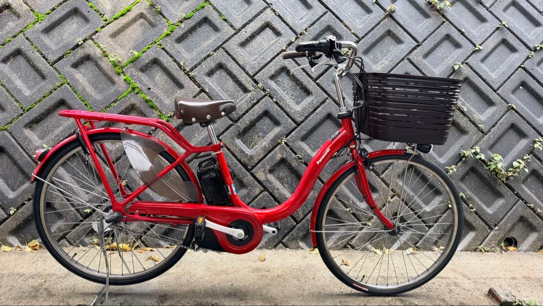電動自転車 中古 パナソニック バッテリー16ah