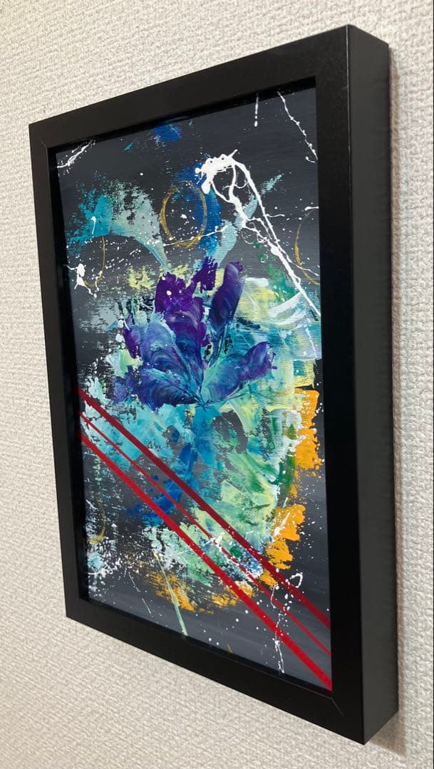 原画　抽象画　絵画　アクリル画　現代アート　細密画　手描き　一点物