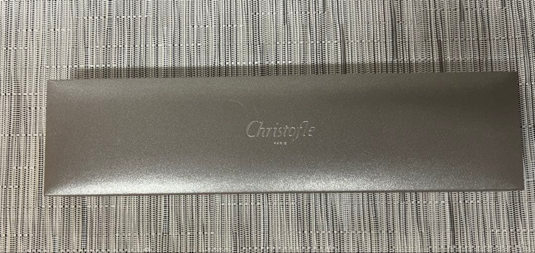 【新品未使用】　Christofle クリストフル　ユニ 箸 クリスマス　お正月