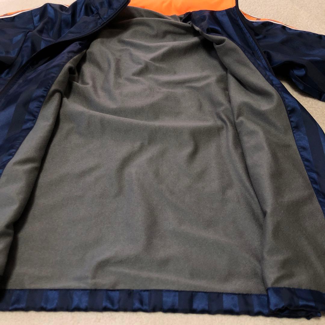 良品　y2k PUMA プーマ　プージャ　光沢ナイロンセットアップ　ネイビー　M