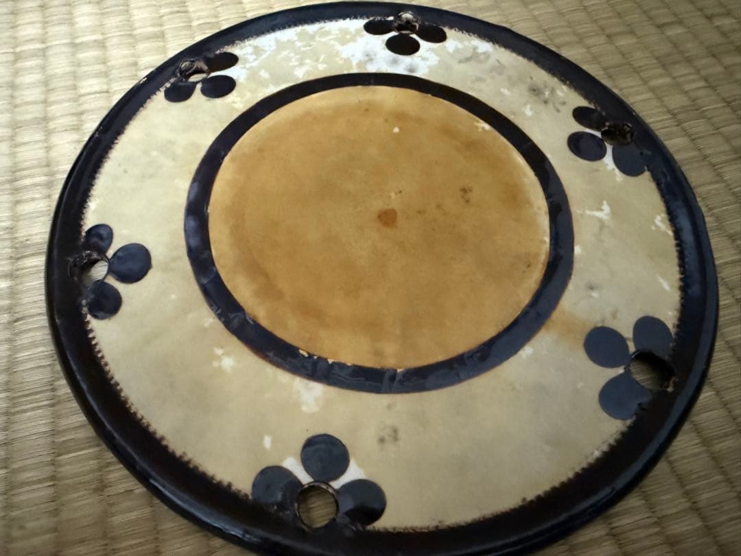 和楽器 小鼓　革　中古　古革