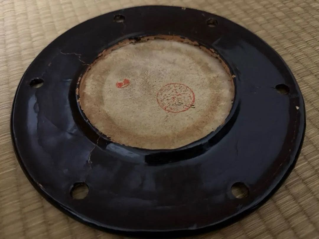 和楽器 小鼓　革　中古　古革