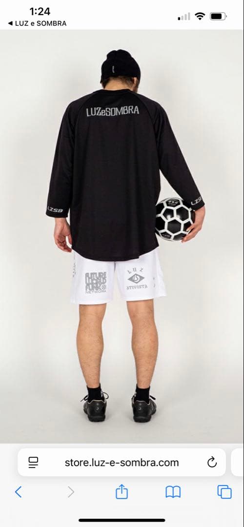 【極美品/LUZeSombra】OAO 7SLEEVE PRA SHIRT L