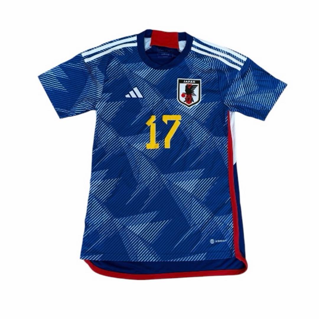 田中碧 ユニフォーム adidas 日本代表 2022 カタールW杯 17番