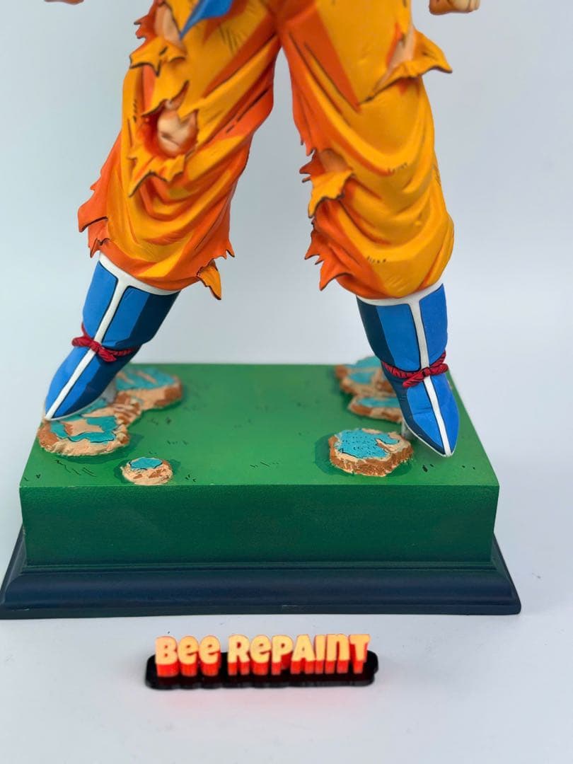ドラゴンボールガレージキット　超サイヤ人孫悟空リペイント