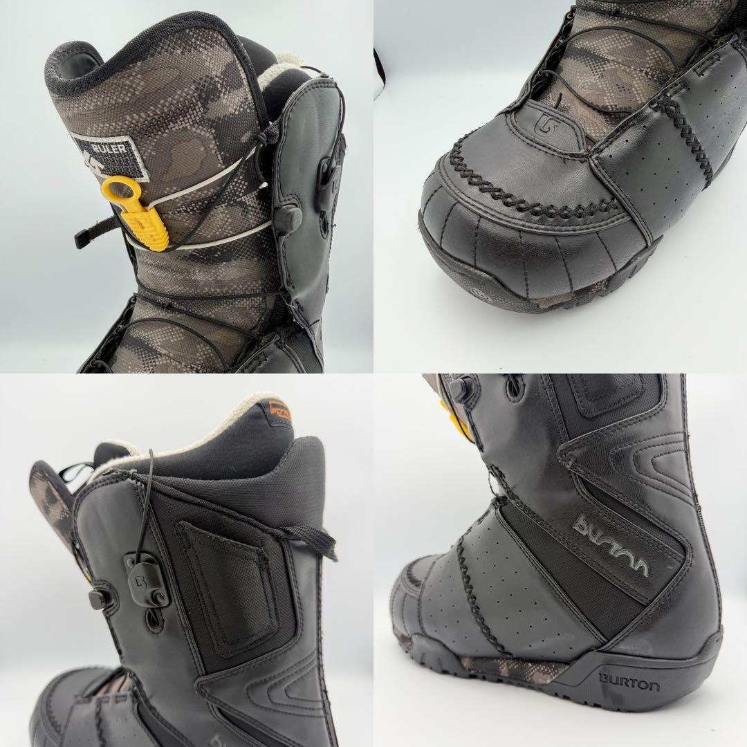 【美品】BURTON RULER スノボブーツ 26cm 327-12