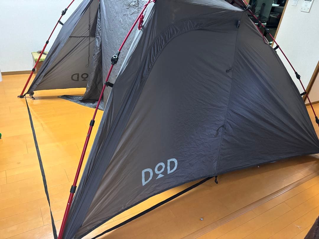 DOD ライダーズバイクインテント　ワンタッチ 1-2人用