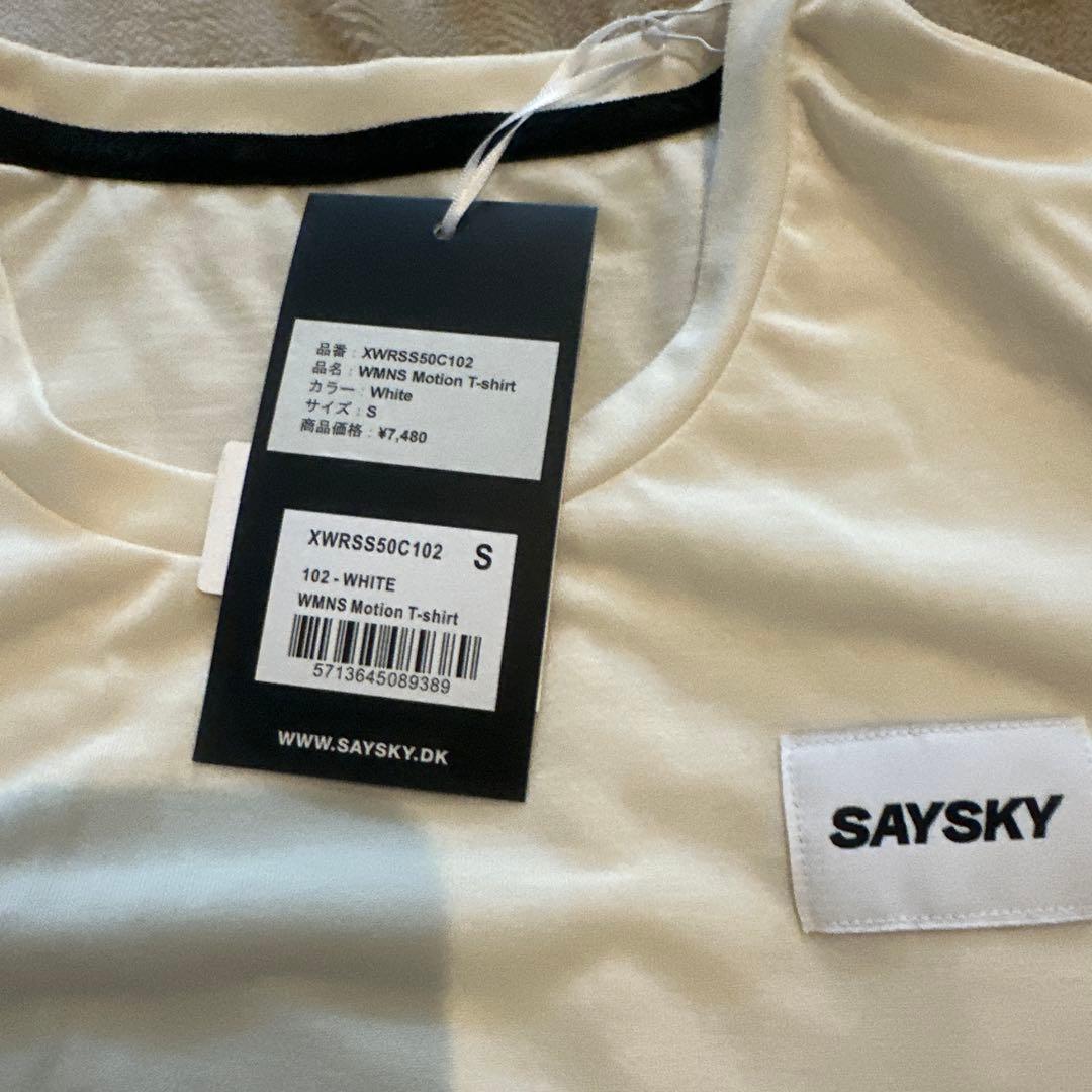 SAYSKY WNNS Motion T-shirt ホワイト S