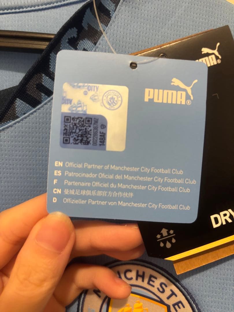 【新品未使用】Puma Manchester City ユニフォーム