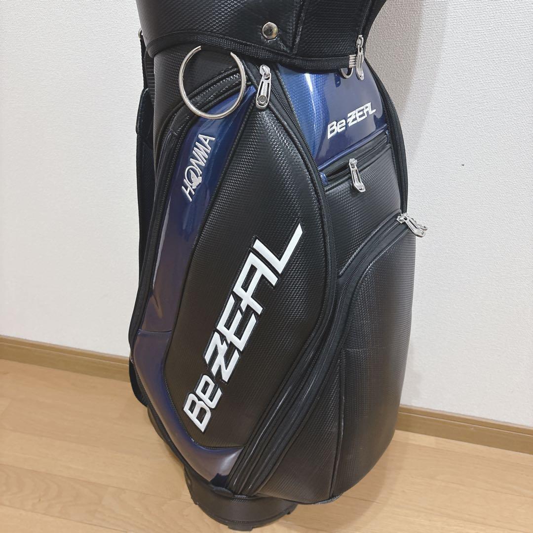 K488 HONMA Be ZEAL ブラック キャディバッグ