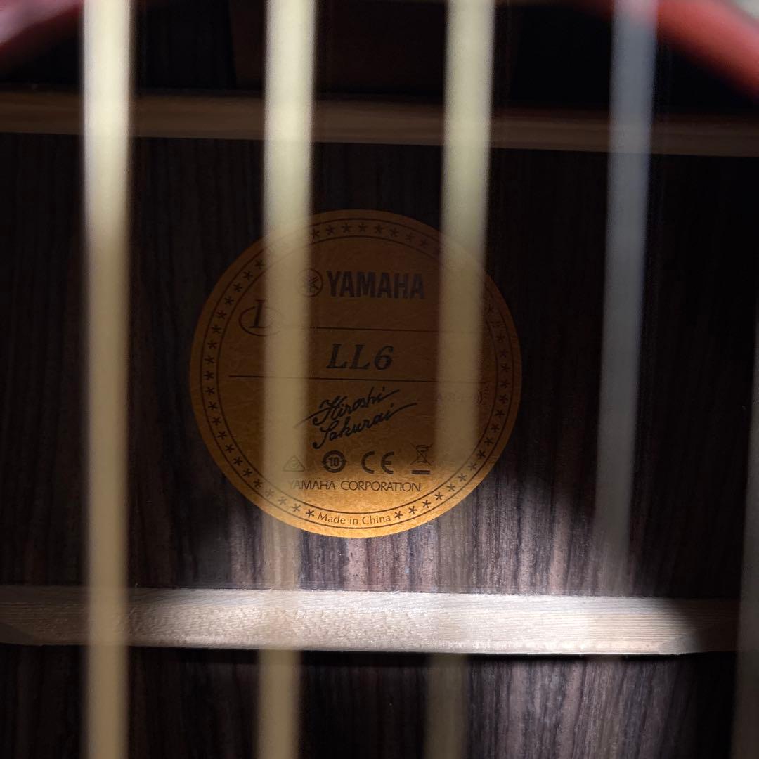 【値下げ中】YAMAHAアコースティックギター LL6 ARE