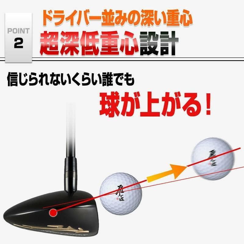 【新品】適合限界　マキシマックスブラックⅡドライバー＋FW　3本セット