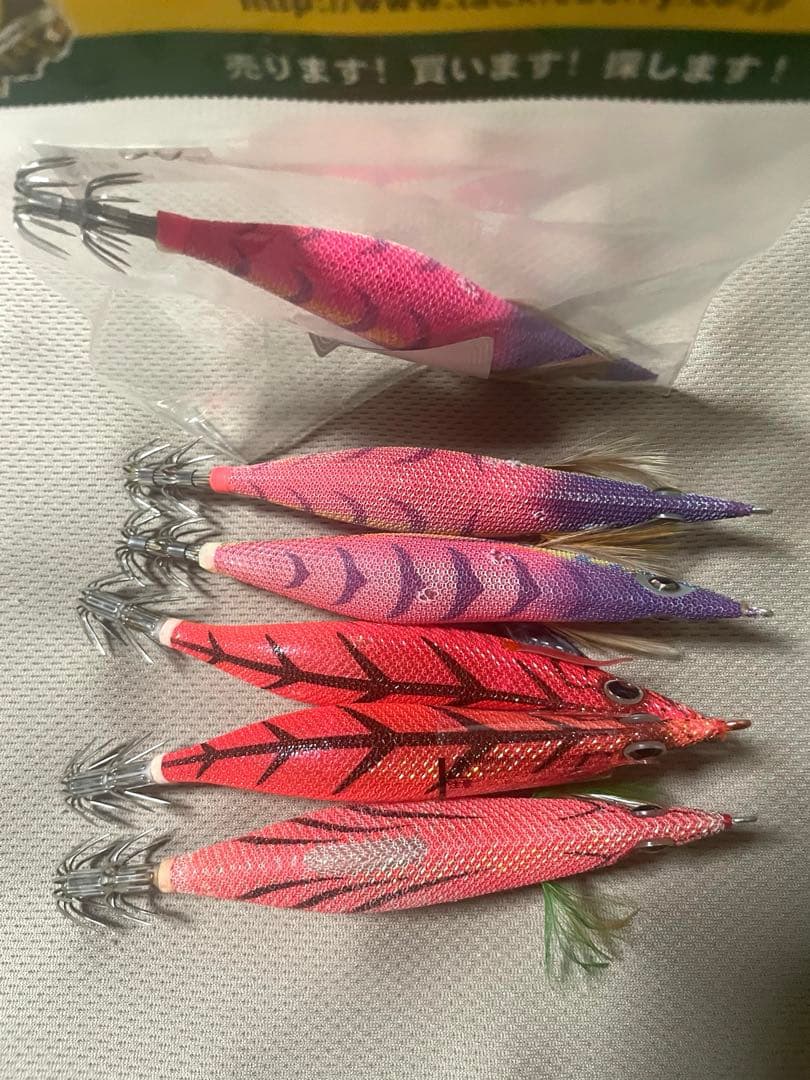 中古エギ　まとめ売り　12個+おまけ3・4個