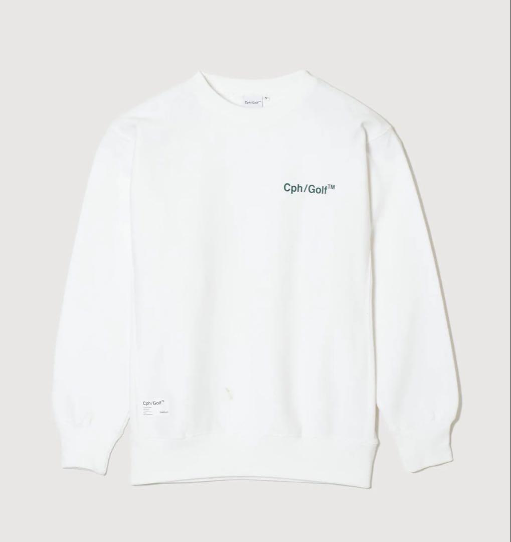 メンズウェア #GENTLEMAN CREW SWEAT - WHITE -