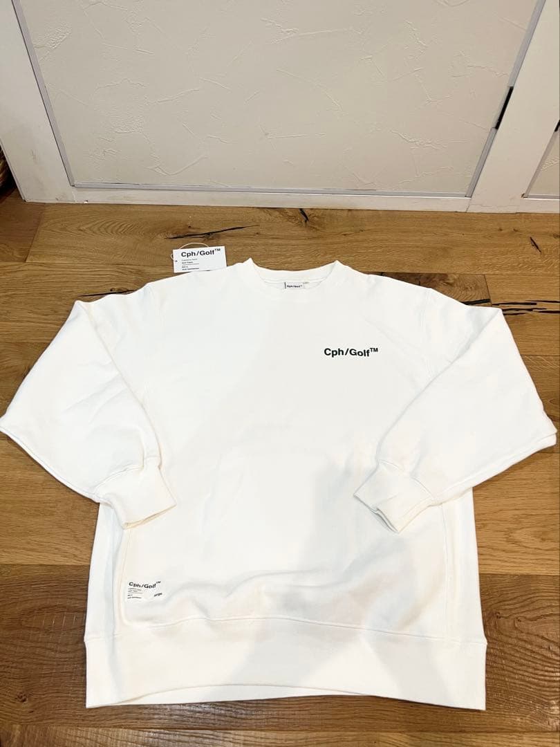 メンズウェア #GENTLEMAN CREW SWEAT - WHITE -