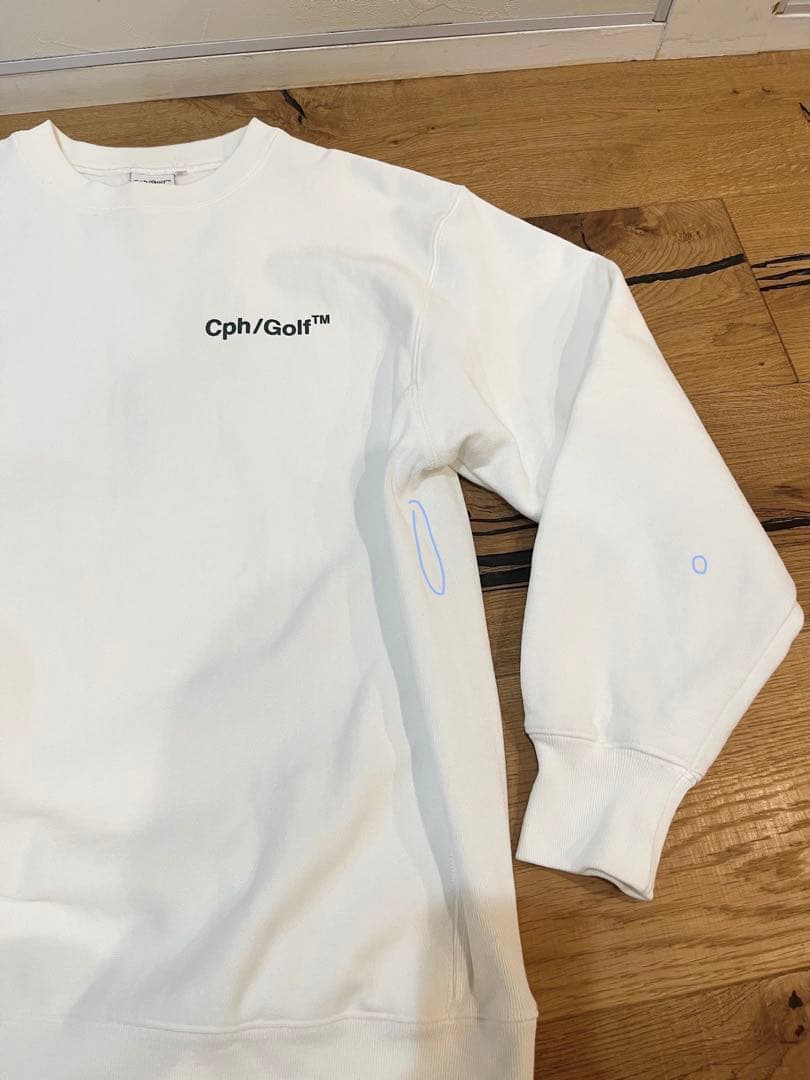 メンズウェア #GENTLEMAN CREW SWEAT - WHITE -