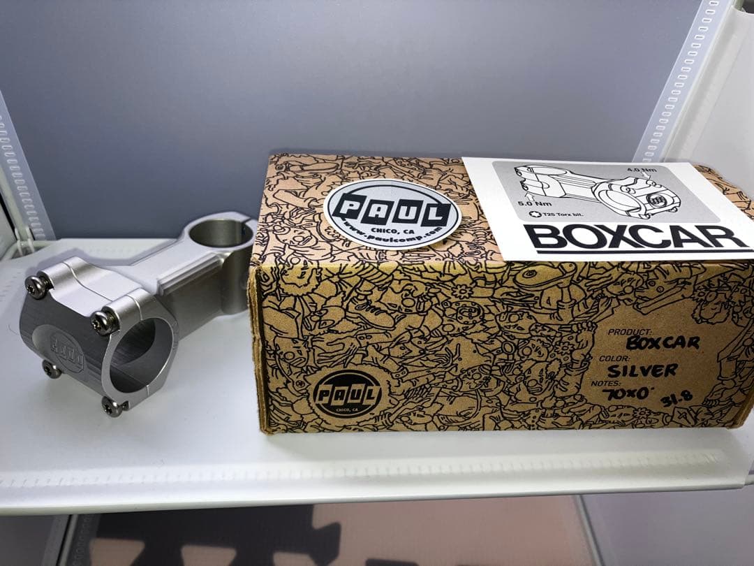 PAUL BOXCAR ステム シルバー