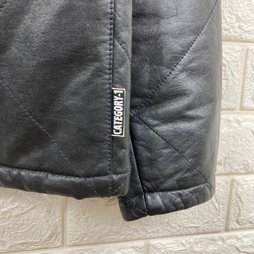当時もの　jリーグ official leather jacket ブラック