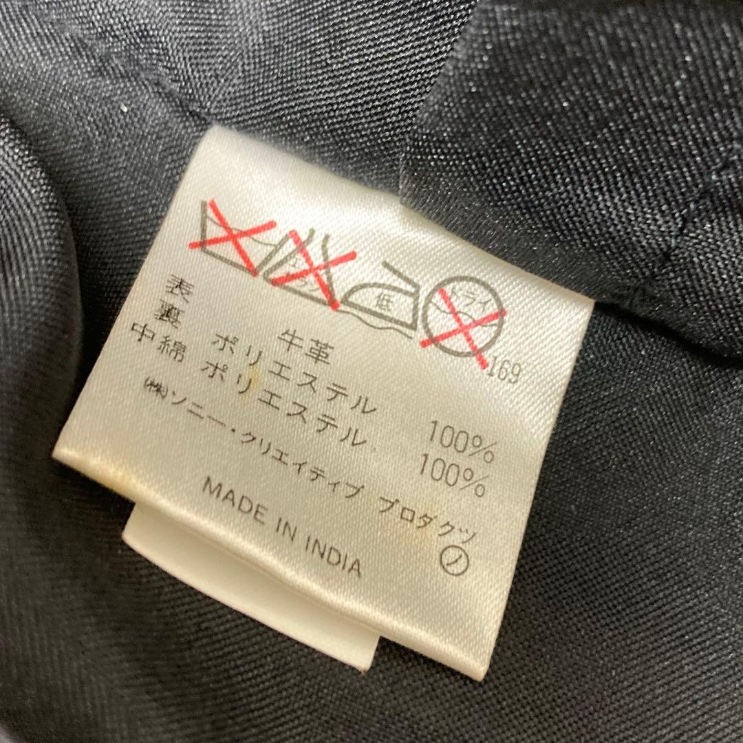 当時もの　jリーグ official leather jacket ブラック