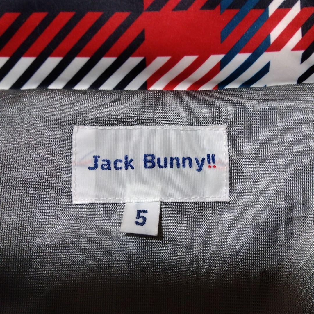 ★美品★JACK BUNNY　エアシャット ビッグチェックブルゾン　サイズ　5