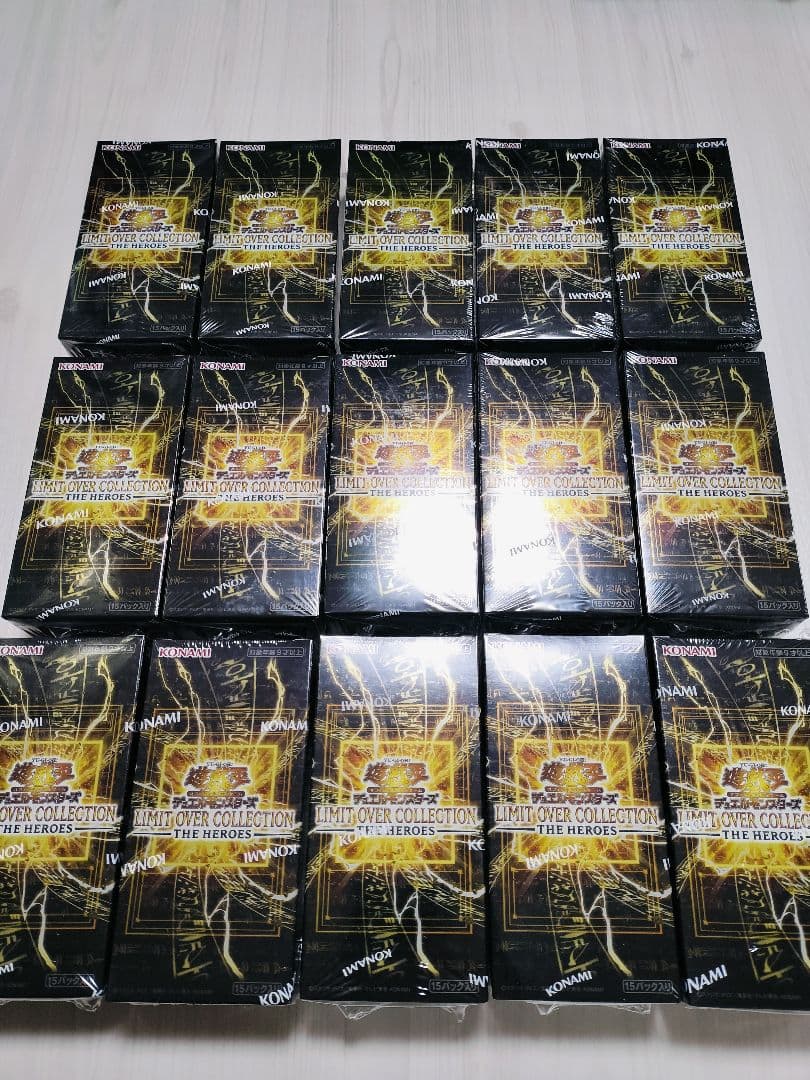遊戯王OCG デュエルモンスターズ LIMIT OVER COLLECTION THE HEROES 15BOX