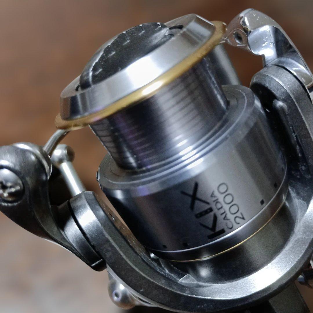 Daiwa CALDIA KIX 2000 スピニングリール　ベアリング2個追加