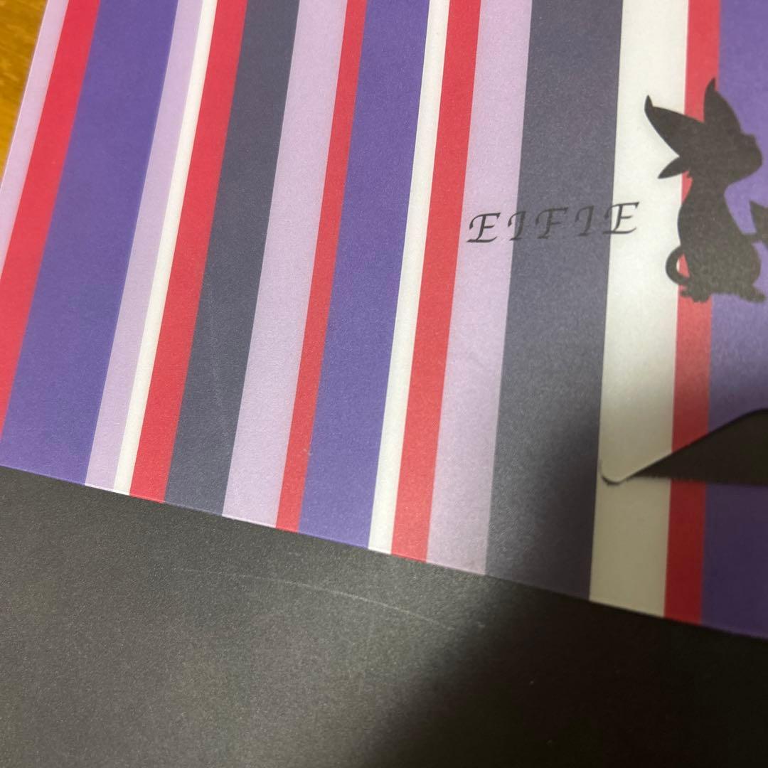 エーフィ&ブラッキー　ファイルケース　書類ケース