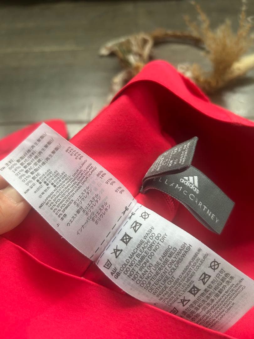 極美品✨アディダスバイステラマッカートニー トレーニングパンツ M ピンク