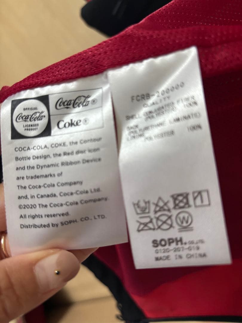 再値下げ！！春物Bristol Coca-Cola ウィンドブレーカー