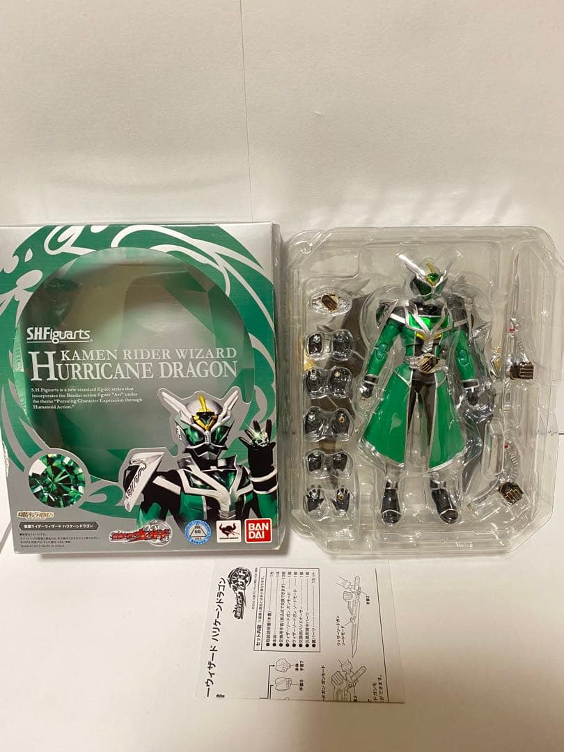 【中古美品】　shfiguarts仮面ライダーウィザード 3体セット