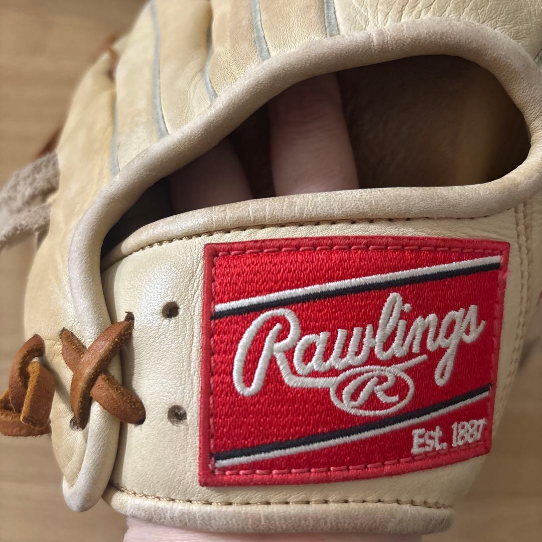 美品Rawlings ローリングス 軟式グローブ 外野用GR5AGK75 草野球