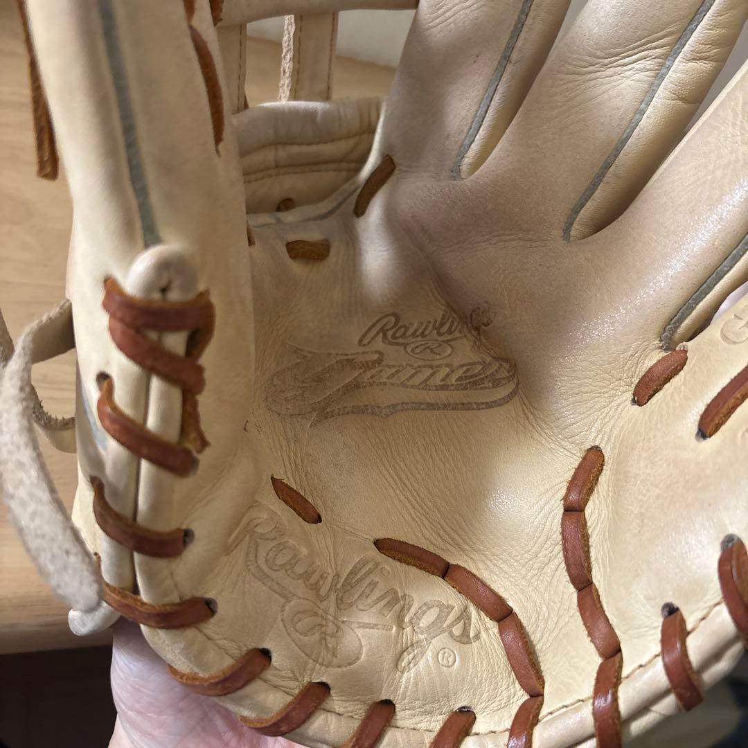 美品Rawlings ローリングス 軟式グローブ 外野用GR5AGK75 草野球