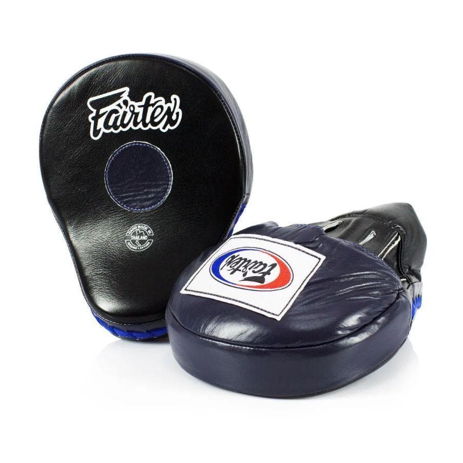 新品　Fairtexパンチングミット(2個1組) FMV9　黒×青
