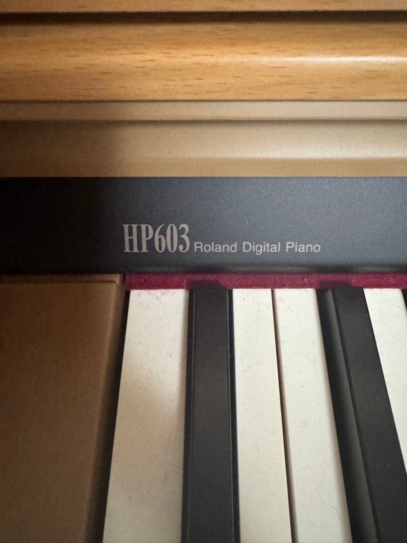 Roland HP603 デジタルピアノ 88鍵 木目調