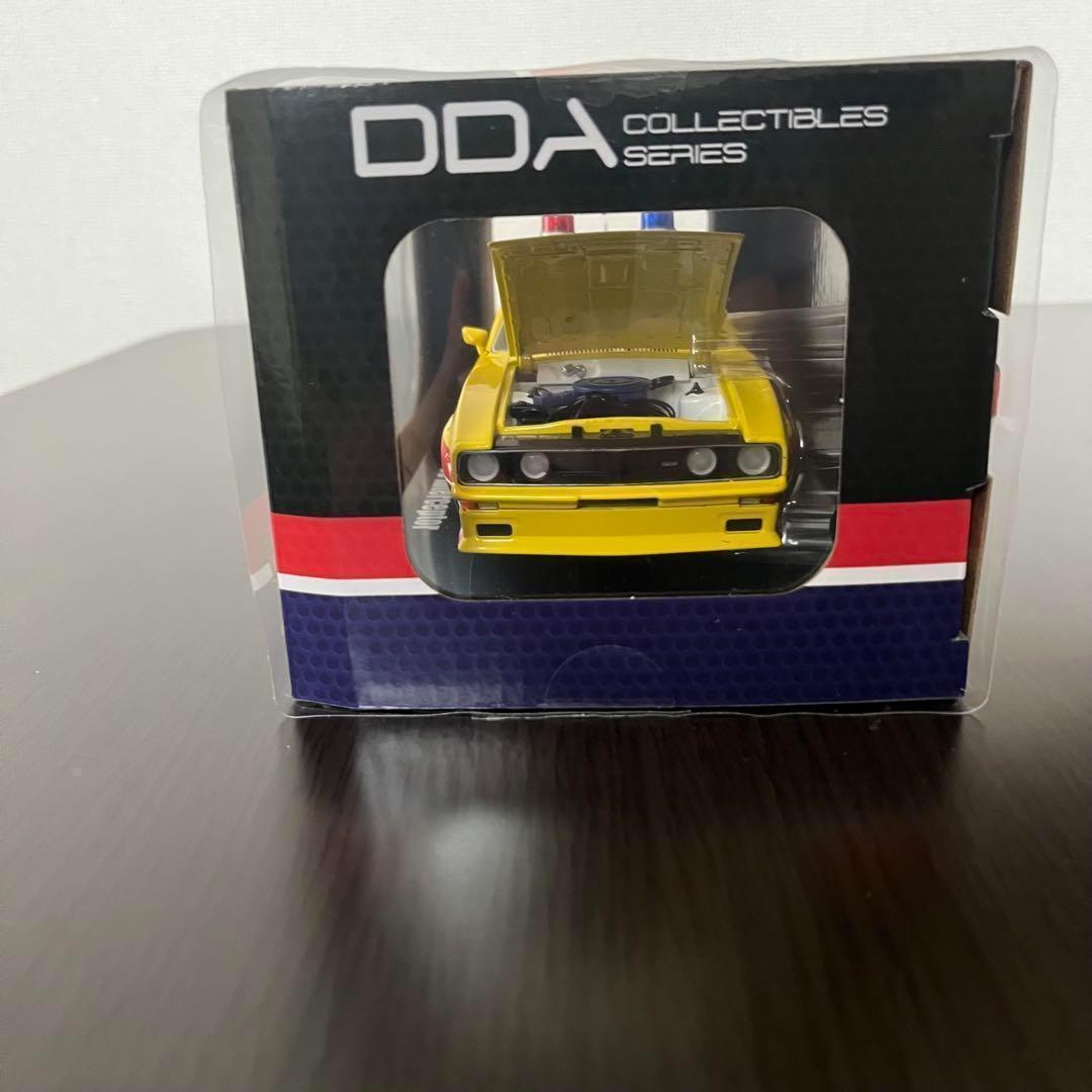 訳あり新品 マッドマックス 1/24 DDA イエローインターセプター ミニカー