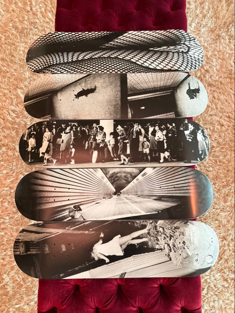 森山大道× Evisen Skateboards スケートデッキセット　8インチ