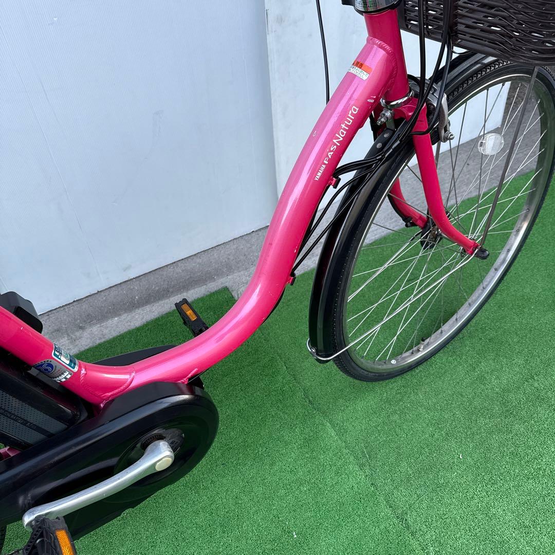 YAMAHAヤマハ電動アシスト自転車26インチ ピンク