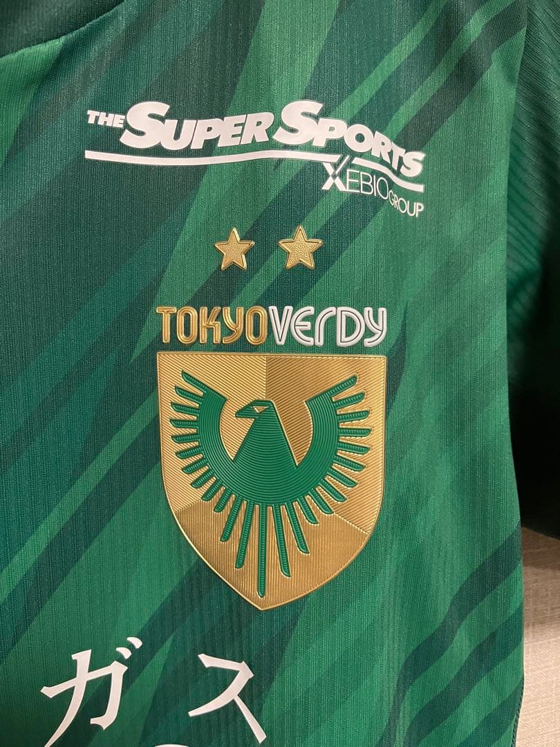 東京ヴェルディ2025オーセンティックユニフォーム ATHLETA M 深澤大輝