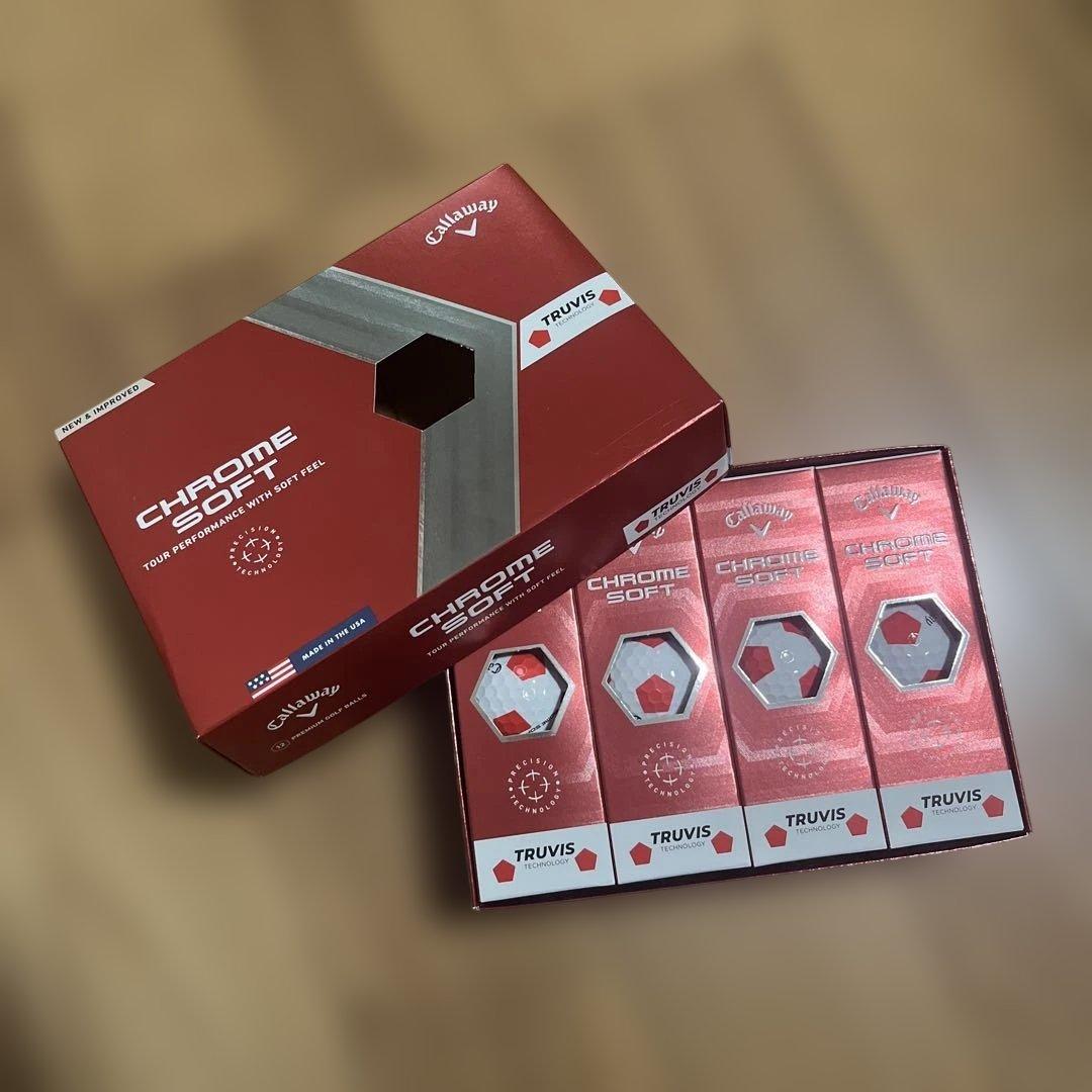 Callaway Chrome Soft ゴルフボール　12個