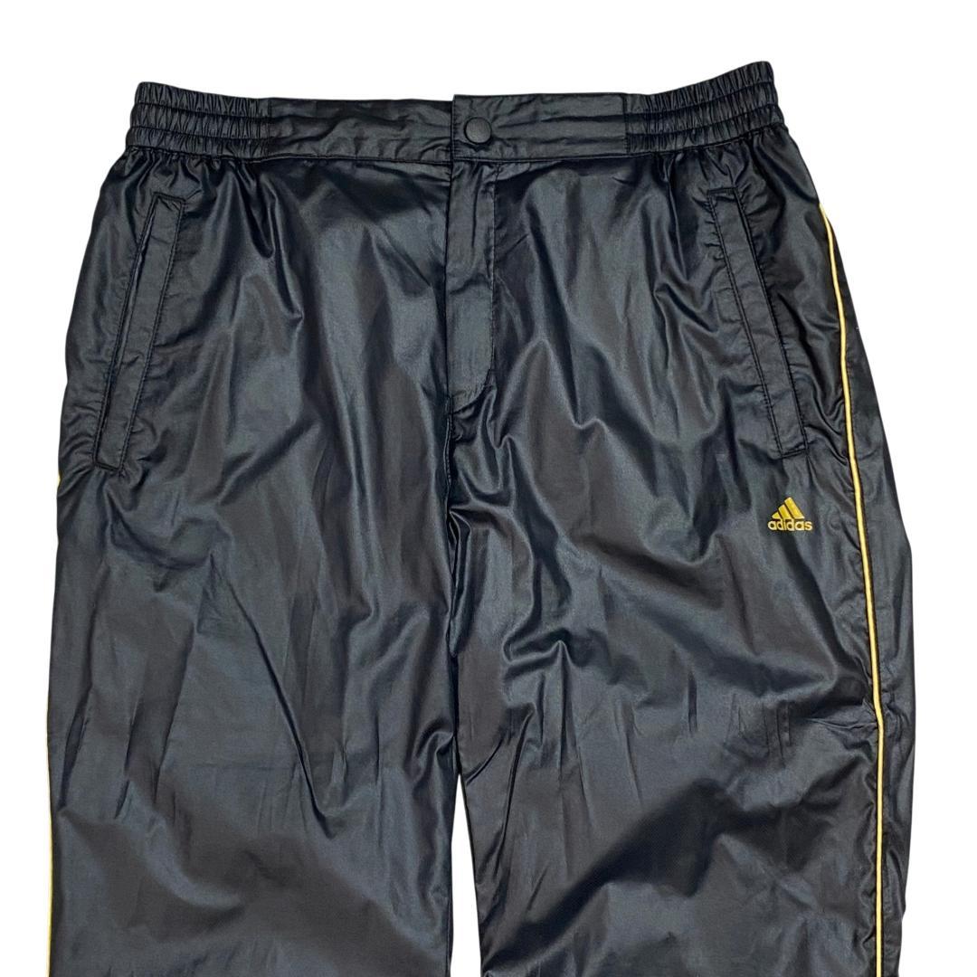 ADIDAS アディダス 中綿 ジャケット セットアップ L ブラック ゴールド