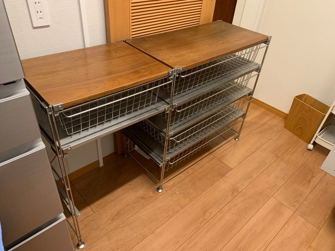 無印良品ステンレスユニットシェルフ