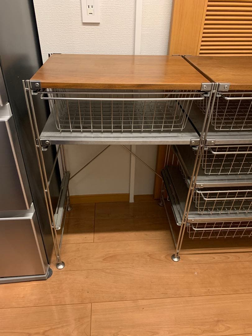 無印良品ステンレスユニットシェルフ
