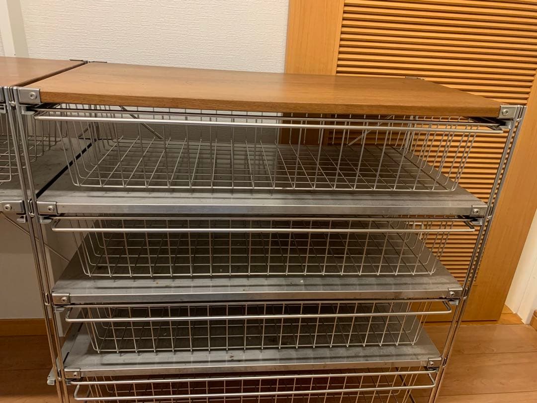 無印良品ステンレスユニットシェルフ