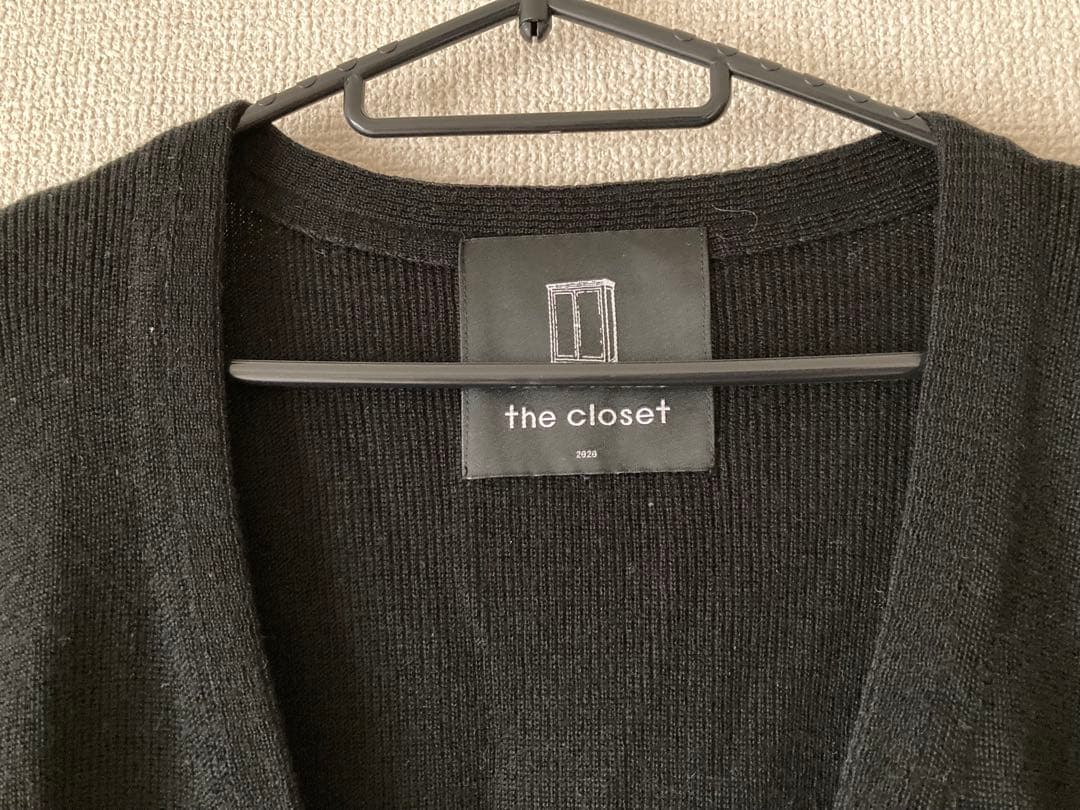 有村竜太朗 the closet カーディガン 真っ赤な糸