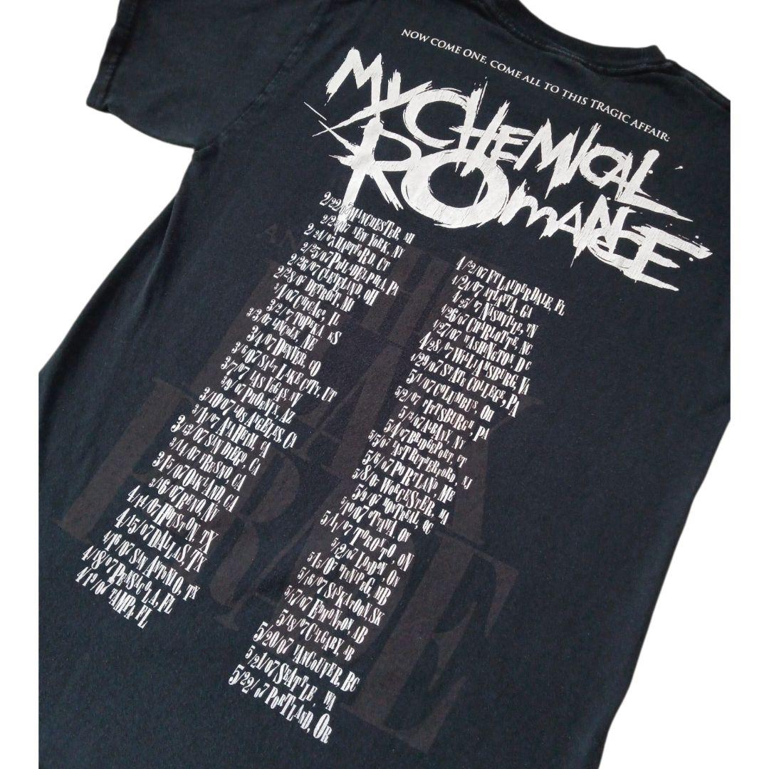2007 マイケミカルロマンス ブラックパレード 北米ツアー Tシャツ Мサイズ