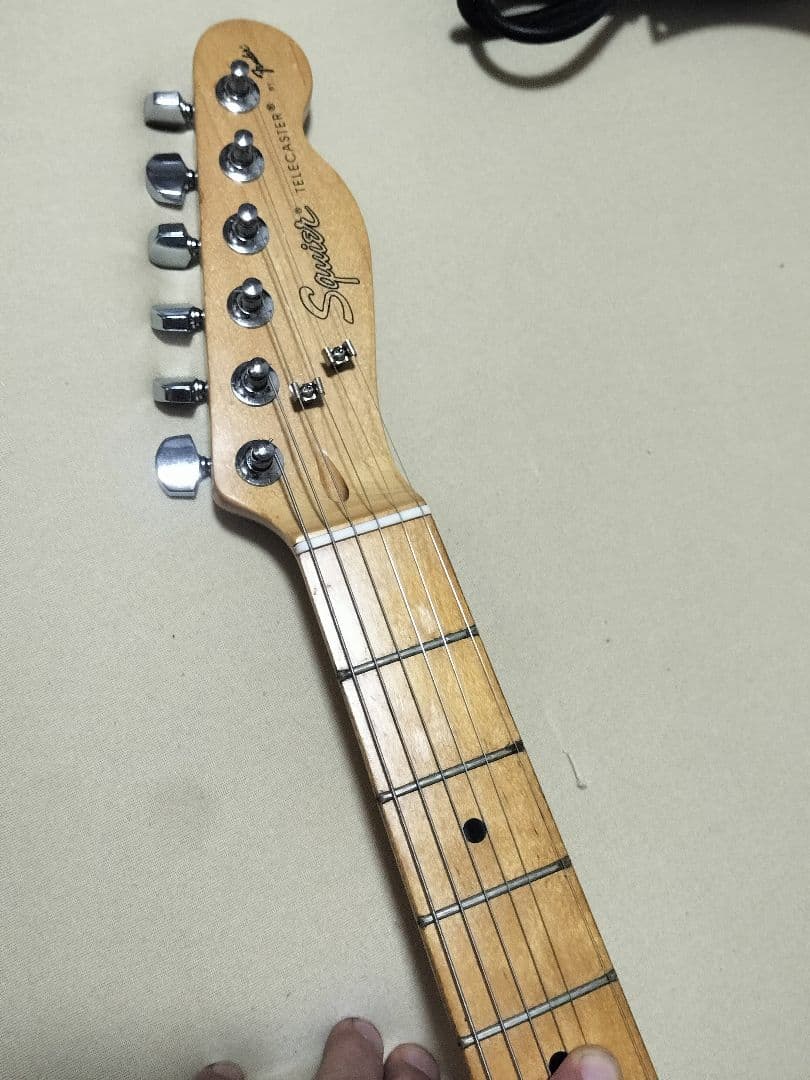 Squier スクワイア テレキャスター ナチュラル ケースオマケ付 初心者最適