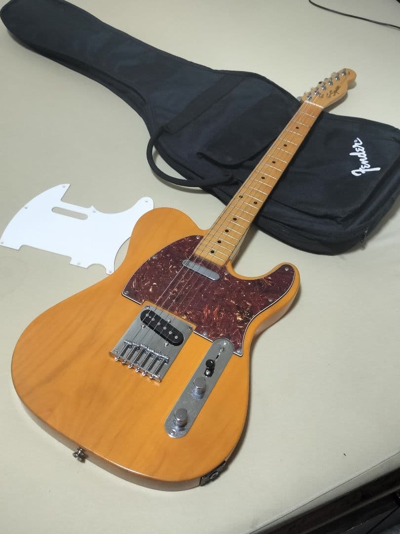 Squier スクワイア テレキャスター ナチュラル ケースオマケ付 初心者最適