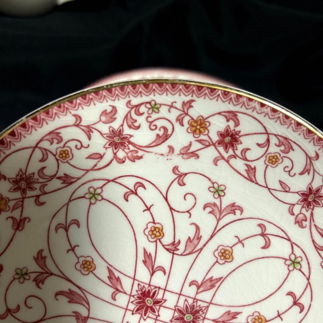 昭和レトロ　希少　ニッコー　ダブルフェニックスNKT カップ＆ソーサー6客