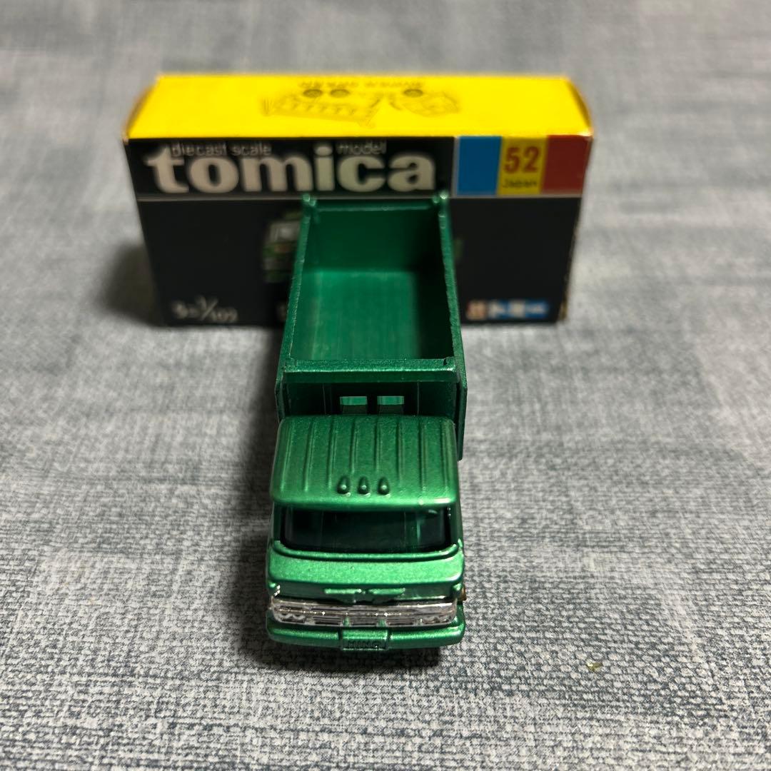 トミカ　no:52 日野 ダンプ・カー 日本製 黒箱 箱付き